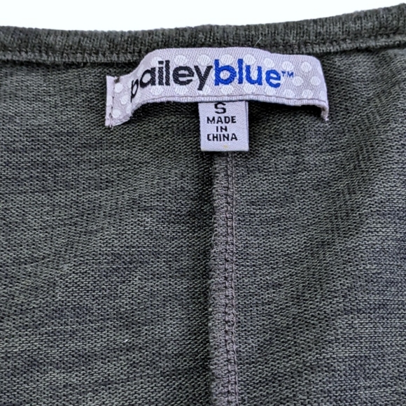 Bailey Blue | Surplice Bodycon Mini Dress+Attached Chain Necklace NWOT - Picture 6 of 15